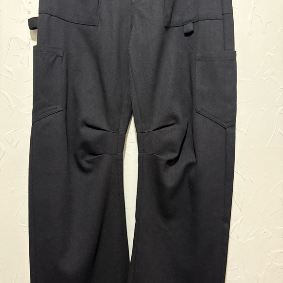 NWT Lioness “Miami Vice” black mid-rise baggy cargo pants (XS) - Picture 3 of 8